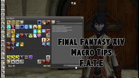 ffxiv level sync macro|ff14 fate macro.